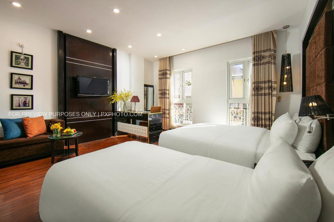 The Silk Boutique Hotel & Spa - Old Quarter City Center Hanoi Exteriör bild